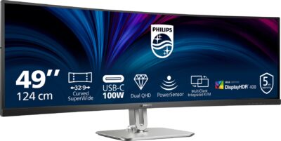 Philips 49B2U5900C Ultrawide Curved Productivity Monitor