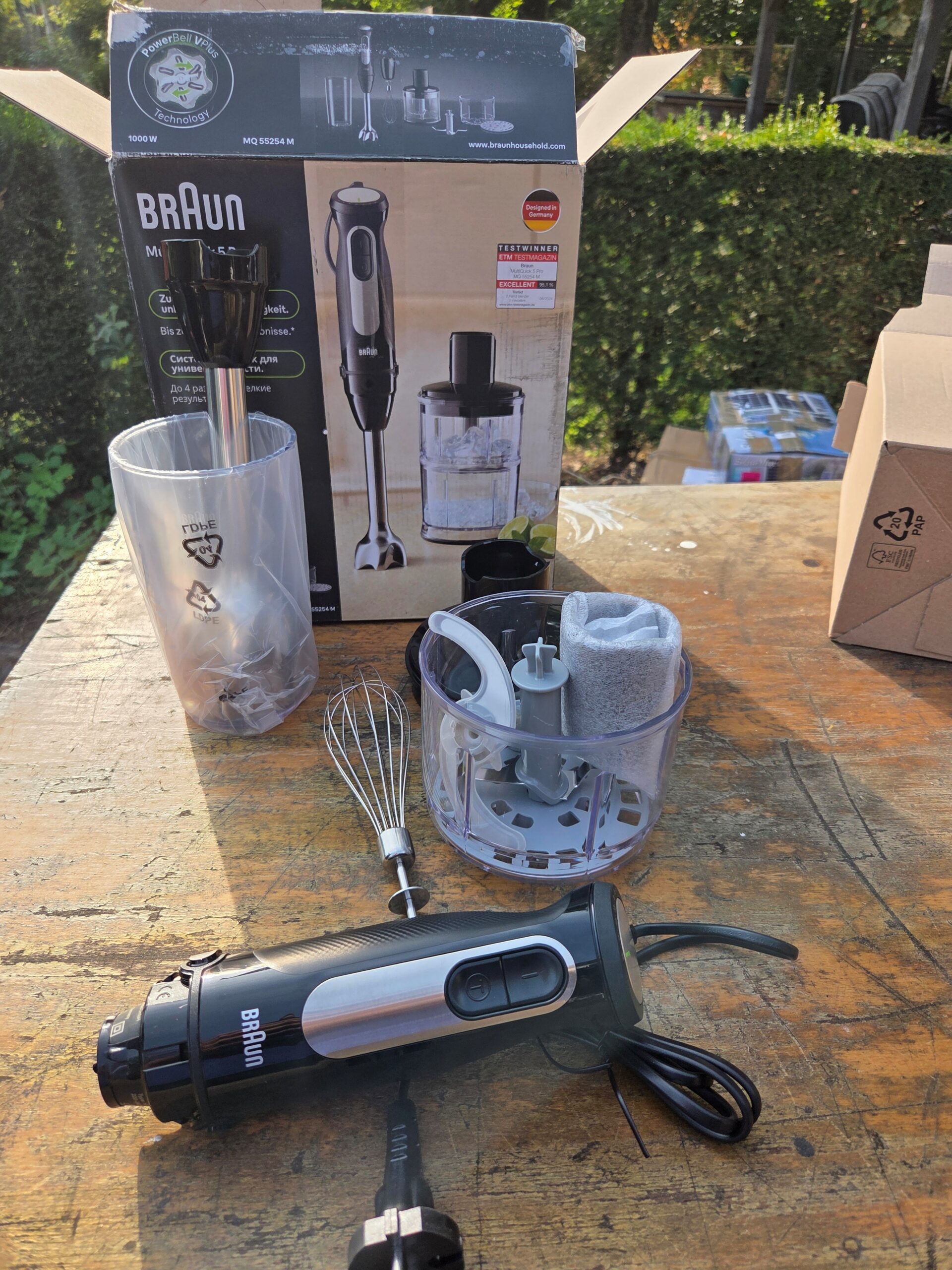 Braun MultiQuick 5 Pro MQ55.254M – Staafmixer - Met SizeControl hakmolen - 25 snelheden - Turbofunctie - Afbeelding 2