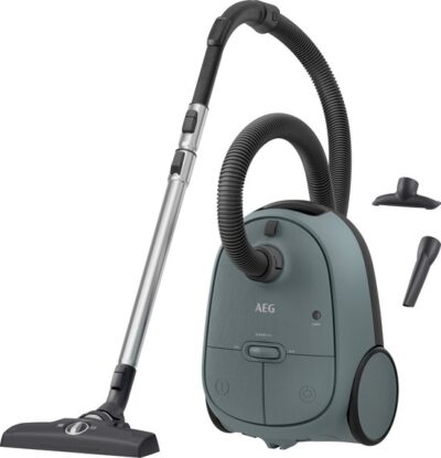 AEG AB61C1OG Clean 6000 - Stofzuiger met zak - Ocean Green - Hepa filtratie - Vacuum cleaner - Alle vloertypen - 650 wat
