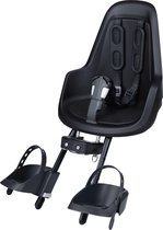 Bobike One Mini siège avant - Urban Black - siège vélo - siège enfant - siège avant - siège vélo - siège vélo - pour vél