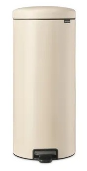 Brabantia NewIcon Prullenbak - 30 liter - Soft Beige