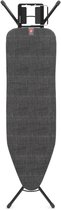 Brabantia Strijkplank B - met Strijkijzerhouder - 124 x 38 cm - Denim Black