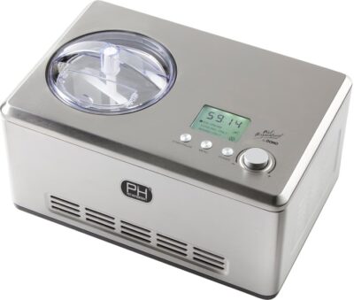 DOMO DO9201I Zelfvriezende IJsmachine - 2L - Compressor - RVS