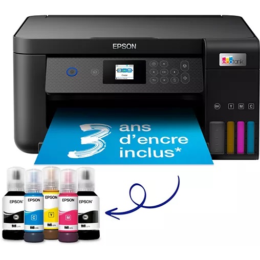 Epson EcoTank ET-2850 - All-In-One Inkttank Printer - Inclusief tot 3 jaar inkt - Zwart
