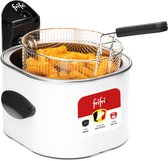 Frifri Tradition F1528 Frituurpan 4L | 3200W | Koude Zone Technologie | RVS Kuip | Voor 1.5kg Friet | 10 Jaar Garantie |
