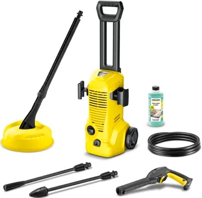 Kärcher K 2 Premium Home Hogedrukreiniger - 110 bar - 360 l/u - 20 m2/u - Terrasreiniger T 1 - Geschikt voor oa. fietsen