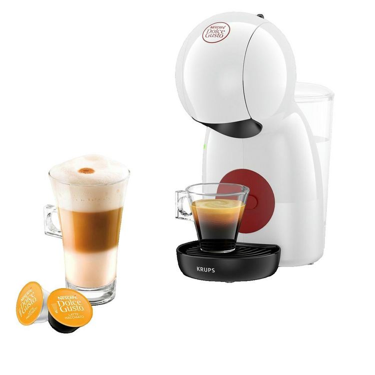 Krups NESCAFÉ Dolce Gusto Piccolo XS KP1A31 - Koffiecupmachine - Wit - Compact - Energiezuinig - Voor Dolce Gusto Cups