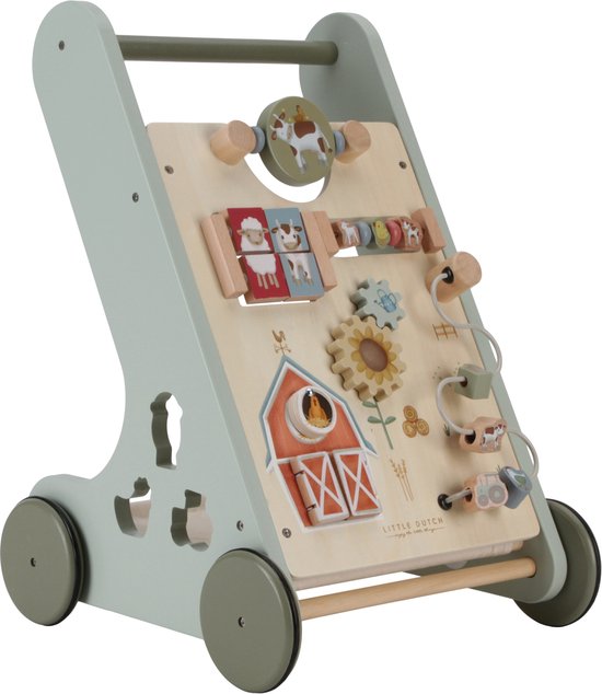 Little Dutch - Activiteiten loopwagen - Little Farm FSC