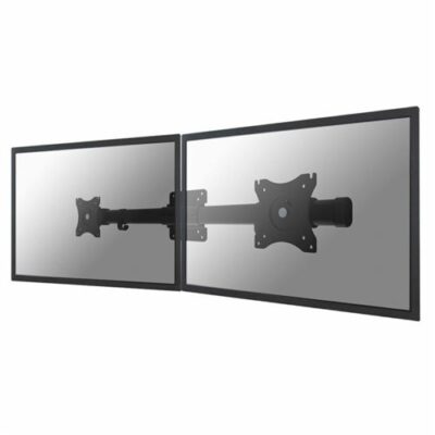 Neomounts FPMA-CB100BLACK Crossbar monitorarm adapter van 1 naar 2 schermen - 10-27" - 0-10 kg/scherm - VESA 75x75-100x1
