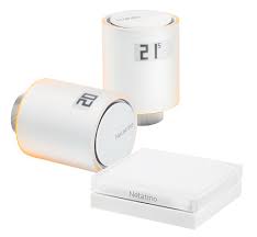 Pack de démarrage multi-pièces à bouton de radiateur intelligent Netatmo – 2 boutons de thermostat intelligent – fonctio