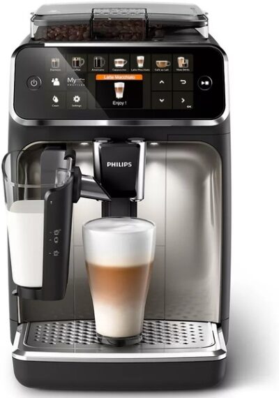 Philips 5400 Series - Espressomachine - 12 Verschillende Dranken - LatteGo Melksysteem - Keramische molen - AquaClean Fi