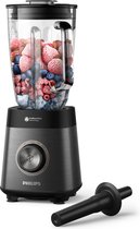 Philips Blender HR3040/00 - Krachtige 1200 Watt Motor - Met Stamper – Veelzijdig Gebruik - Vaatwasserbestendig - 1.5l Ka