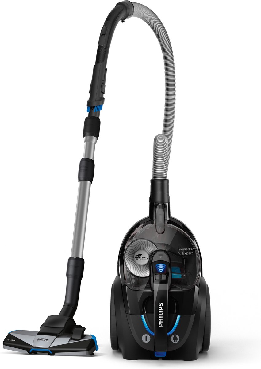 Philips Stofzuiger zonder Zak FC9741/09 - Alle Vloertypen - Sterke Zuigkracht - Met HEPA 13 Allergiefilter - Lang Snoer