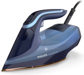 Philips Stoomstrijkijzer DST8020/20 Azur - Zelfreinigend - Verticaal Strijken Mogelijk - Lang Snoer - Druppelstop - Blau
