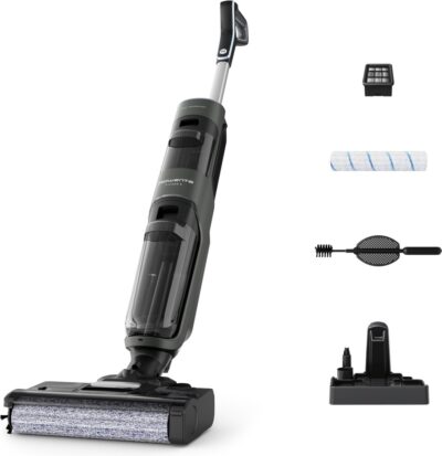 Rowenta X-Clean 4 GZ5037 - 2-in-1 Vloerreiniger - Stofzuiger & dweil in 1 - 50 min gebruikstijd - Zelfreinigend