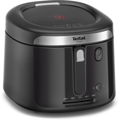 Tefal Vision FF2528 - Frituurpan - 2.1L - 1900W - Groot kijkvenster - Tot 4 Personen - Zwart