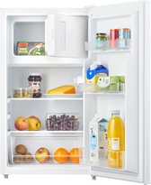 Tomado TRT4702W - Modèle de réfrigérateur de table - 80 litres - Avec compartiment congélateur - Étiquette énergétique D