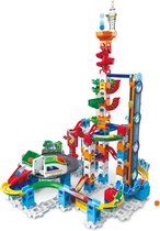 VTech Marble Rush Super Sky Tower Set XL300E Knikkerbaan - 143 Onderdelen - Incl. 10 Knikkers met Licht- en Geluidseffec
